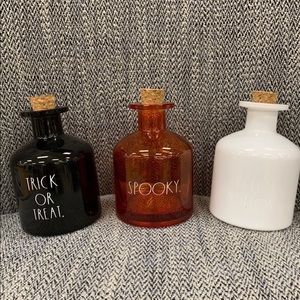 New! Rae Dunn set of 3 Halloween potion bottles
